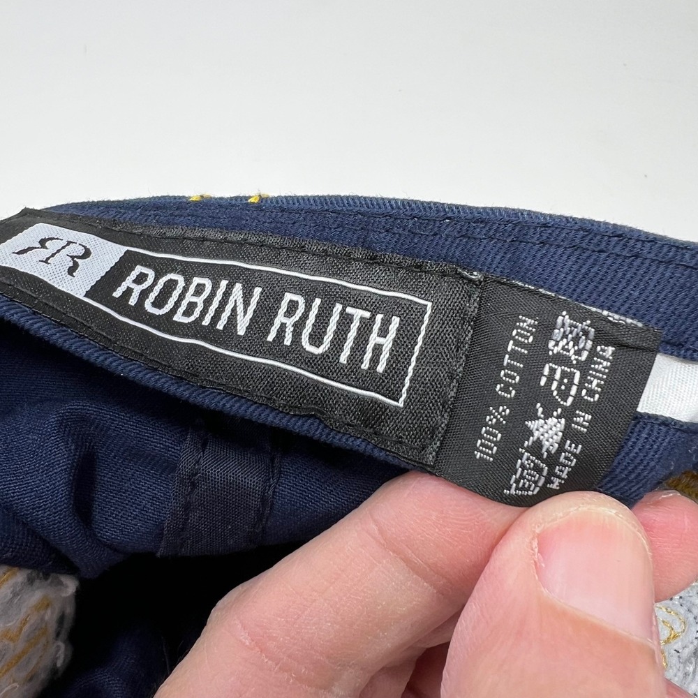 Robin Ruth Hawaii Hat Vintage Faded Distressed Embroidered Spellout Adjustable - Picture 8 of 8
